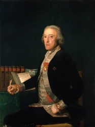 Porträt von Félix Colón de Larriátegui